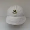 Children, boys, girls, babies, spring and autumn thin baby sunshade basin cap, sun protection cap, Korean version autumn baby M label fisherman's hat details Picture